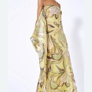 Alexis Multicolor Strapless Dress